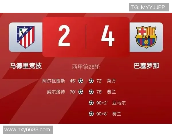 西甲焦点战马竞逆转巴萨4-3战术解析与精彩瞬间回顾